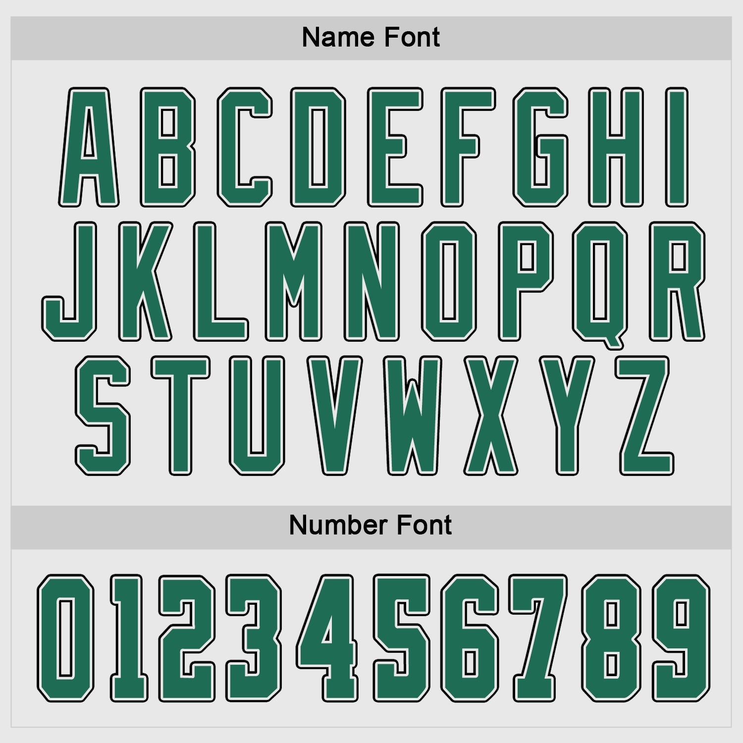 Custom White Kelly Green-Black Hockey Jersey - Sky-Custom
