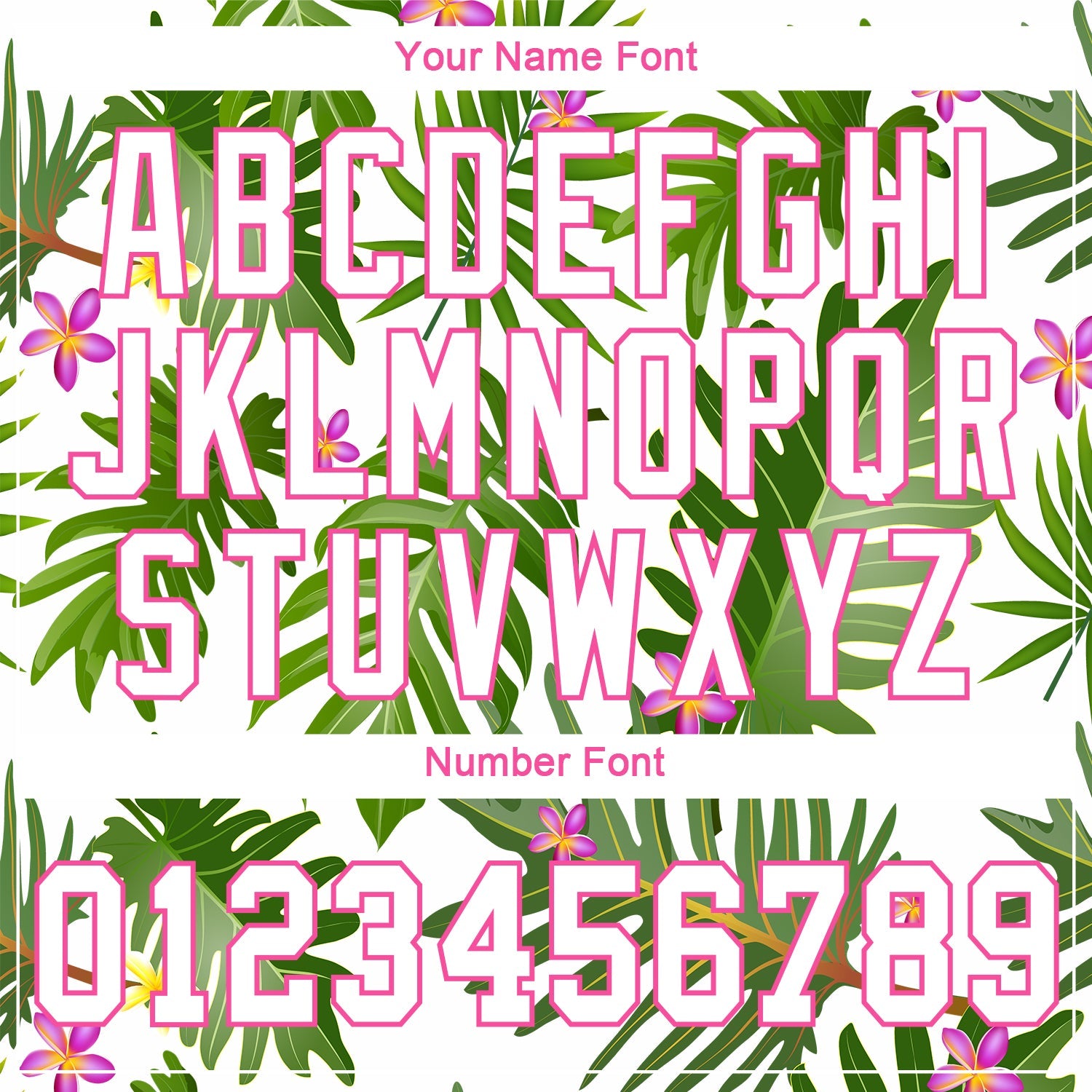 Custom White White-Pink 3D Pattern Design Tropical Palm Leaves Authentic Baseball Jersey - Sky-Custom