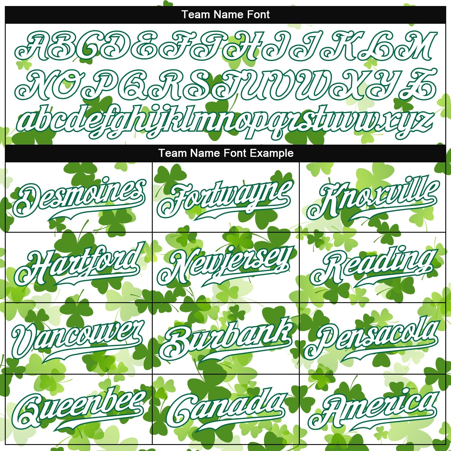 Custom White White-Kelly Green 3D Pattern Design Authentic St. Patrick's Day Baseball Jersey - Sky-Custom